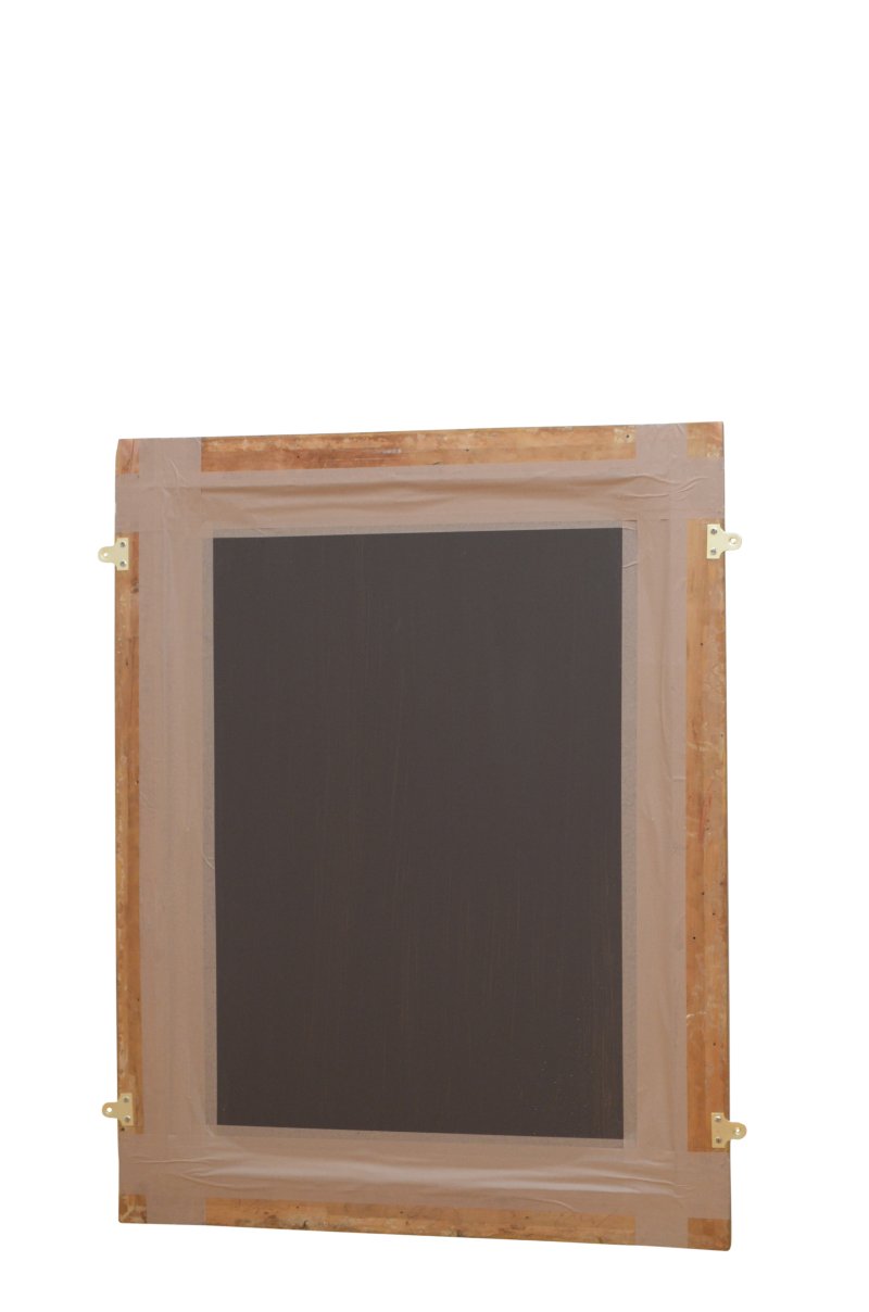 Antique 19th Century Gold Leaf Wall Mirror 94x122cm - Image 4